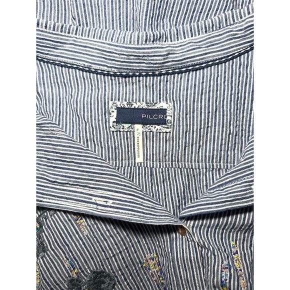 Anthropologie Pilcro Embroidered Button Down Sz: Missing - Picture 12 of 12